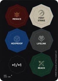 Punch Card Token (001 // 002) - Thick Stock [Ikoria: Lair of Behemoths Tokens] MTG Single Magic: The Gathering  | Multizone: Comics And Games