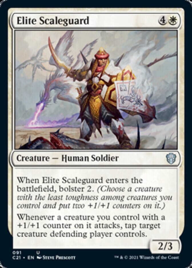 Elite Scaleguard [Commander 2021] MTG Single Magic: The Gathering  | Multizone: Comics And Games