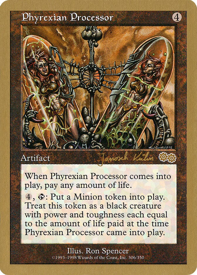 Phyrexian Processor (Janosch Kuhn) [World Championship Decks 2000] MTG Single Magic: The Gathering  | Multizone: Comics And Games