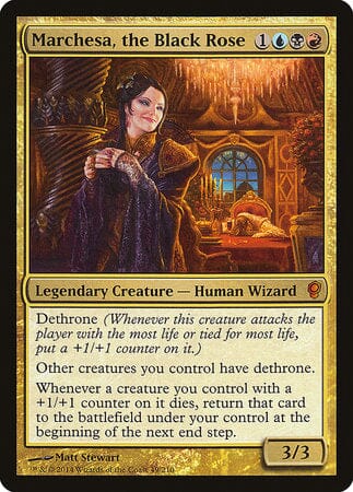 Marchesa, the Black Rose [Conspiracy] MTG Single Magic: The Gathering  | Multizone: Comics And Games