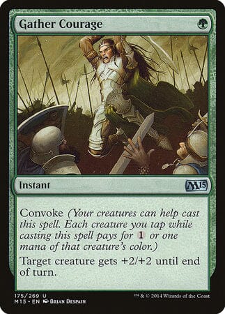 Gather Courage [Magic 2015] MTG Single Magic: The Gathering  | Multizone: Comics And Games