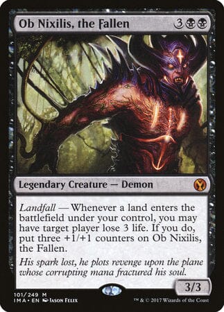 Ob Nixilis, the Fallen [Iconic Masters] MTG Single Magic: The Gathering  | Multizone: Comics And Games