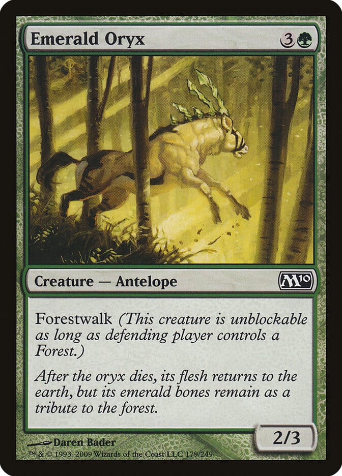 Emerald Oryx [Magic 2010] MTG Single Magic: The Gathering  | Multizone: Comics And Games
