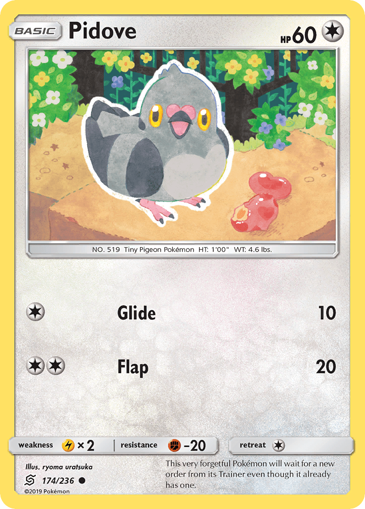 Pidove (174/236) [Sun & Moon: Unified Minds] Pokemon Single Pokémon  | Multizone: Comics And Games