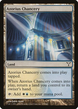 Azorius Chancery [Dissension] MTG Single Magic: The Gathering  | Multizone: Comics And Games