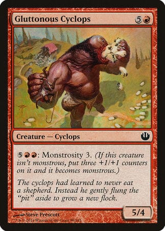 Gluttonous Cyclops [Journey into Nyx] MTG Single Magic: The Gathering  | Multizone: Comics And Games