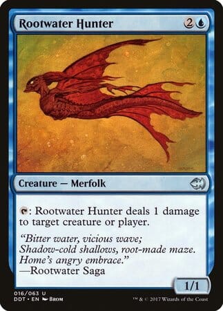 Rootwater Hunter [Duel Decks: Merfolk vs. Goblins] MTG Single Magic: The Gathering  | Multizone: Comics And Games