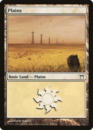 Plains (290) [Champions of Kamigawa] MTG Single Magic: The Gathering  | Multizone: Comics And Games