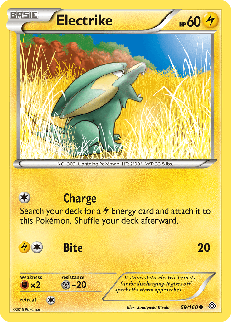 Electrike (59/160) [XY: Primal Clash] Pokemon Single Pokémon  | Multizone: Comics And Games