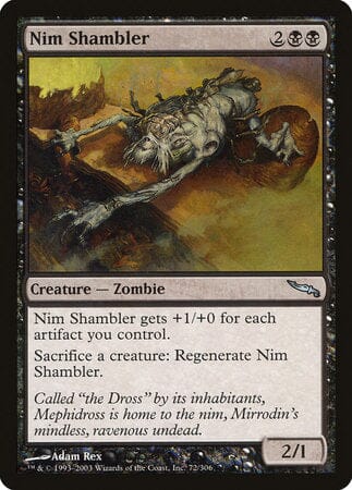 Nim Shambler [Mirrodin] MTG Single Magic: The Gathering  | Multizone: Comics And Games
