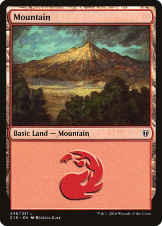 Mountain (346) [Commander 2016] MTG Single Magic: The Gathering  | Multizone: Comics And Games