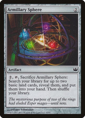 Armillary Sphere [Duel Decks: Knights vs. Dragons] MTG Single Magic: The Gathering  | Multizone: Comics And Games