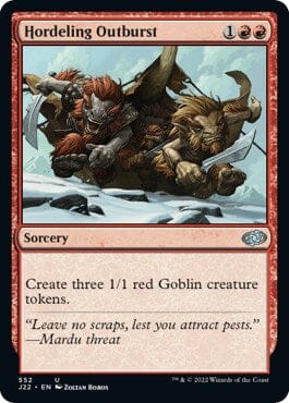 Hordeling Outburst [Jumpstart 2022] MTG Single Magic: The Gathering  | Multizone: Comics And Games