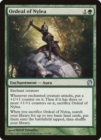Ordeal of Nylea [Theros] MTG Single Magic: The Gathering  | Multizone: Comics And Games
