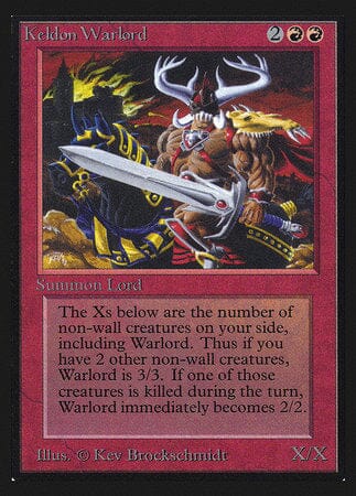 Keldon Warlord (CE) [Collectors’ Edition] MTG Single Magic: The Gathering  | Multizone: Comics And Games