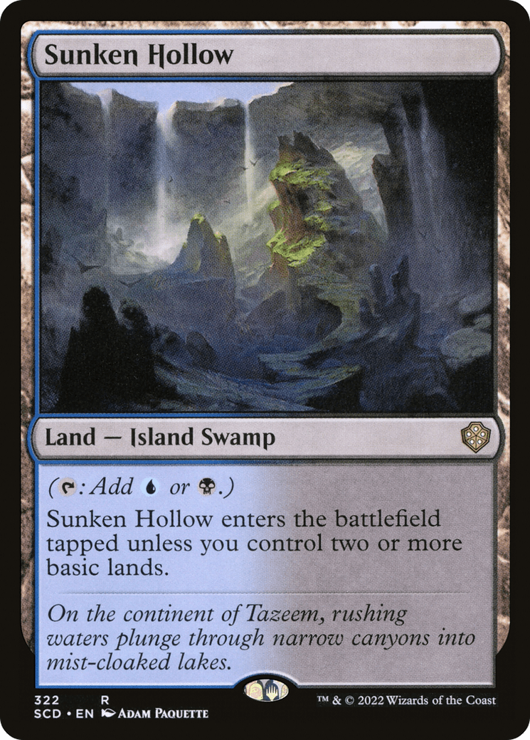 Sunken Hollow [Starter Commander Decks] MTG Single Magic: The Gathering  | Multizone: Comics And Games