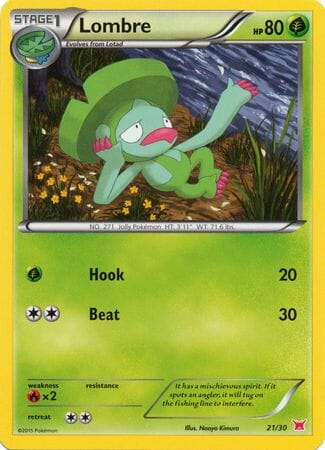Lombre (21/30) [XY: Trainer Kit 2 - Latias] Pokemon Single Pokémon  | Multizone: Comics And Games