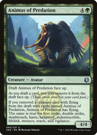 Animus of Predation [Conspiracy: Take the Crown] MTG Single Magic: The Gathering  | Multizone: Comics And Games