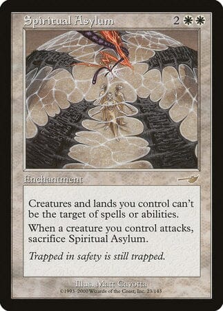 Spiritual Asylum [Nemesis] MTG Single Magic: The Gathering  | Multizone: Comics And Games