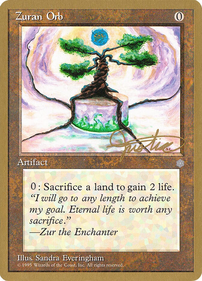 Zuran Orb (Mark Justice) [Pro Tour Collector Set] MTG Single Magic: The Gathering  | Multizone: Comics And Games