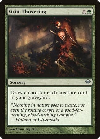 Grim Flowering [Dark Ascension] MTG Single Magic: The Gathering  | Multizone: Comics And Games