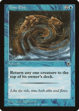 Time Ebb [Portal] MTG Single Magic: The Gathering  | Multizone: Comics And Games