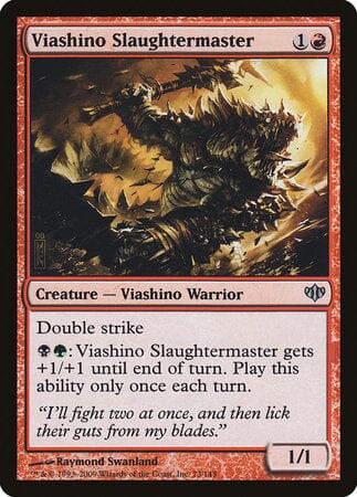 Viashino Slaughtermaster [Conflux] MTG Single Magic: The Gathering  | Multizone: Comics And Games