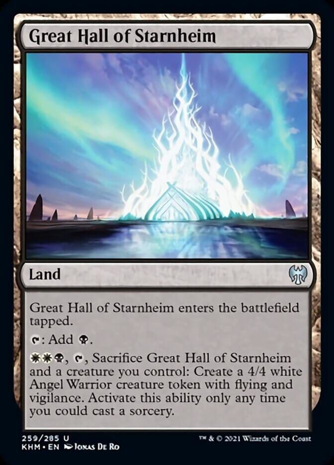 Great Hall of Starnheim [Kaldheim] MTG Single Magic: The Gathering  | Multizone: Comics And Games