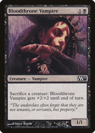 Bloodthrone Vampire [Magic 2011] MTG Single Magic: The Gathering  | Multizone: Comics And Games