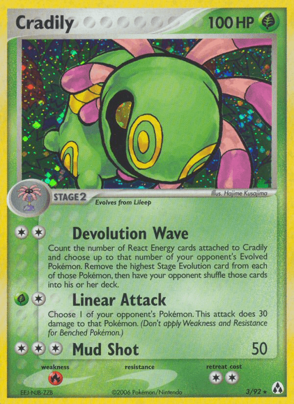 Cradily (3/92) [EX: Legend Maker] Pokemon Single Pokémon  | Multizone: Comics And Games