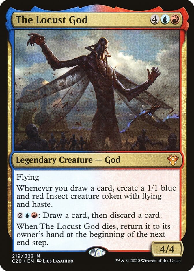 The Locust God [Commander 2020] MTG Single Magic: The Gathering  | Multizone: Comics And Games