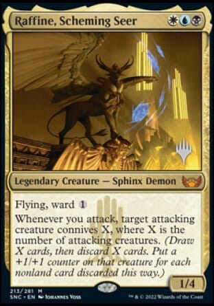 Raffine, Scheming Seer (Promo Pack) [Streets of New Capenna Promos] MTG Single Magic: The Gathering  | Multizone: Comics And Games