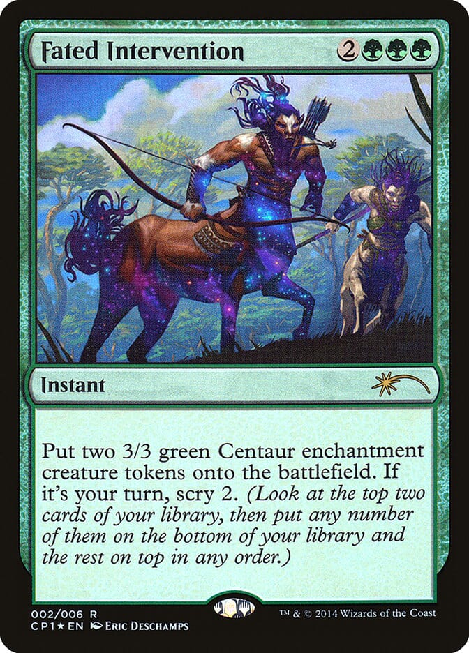 Fated Intervention [Magic 2015 Clash Pack] MTG Single Magic: The Gathering  | Multizone: Comics And Games