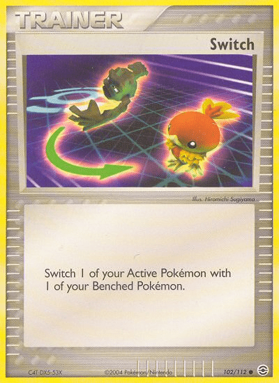 Switch (102/112) [EX: FireRed & LeafGreen] Pokemon Single Pokémon  | Multizone: Comics And Games