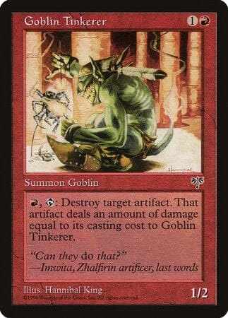 Goblin Tinkerer [Mirage] MTG Single Magic: The Gathering  | Multizone: Comics And Games