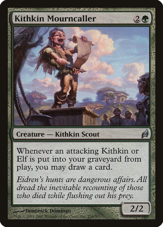Kithkin Mourncaller [Lorwyn] MTG Single Magic: The Gathering  | Multizone: Comics And Games