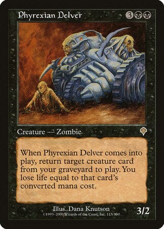 Phyrexian Delver [Invasion] MTG Single Magic: The Gathering  | Multizone: Comics And Games