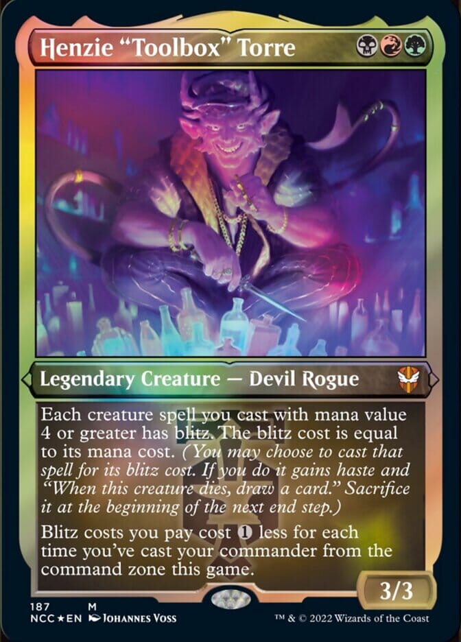 Henzie "Toolbox" Torre (Display Commander) [Streets of New Capenna Commander] MTG Single Magic: The Gathering  | Multizone: Comics And Games