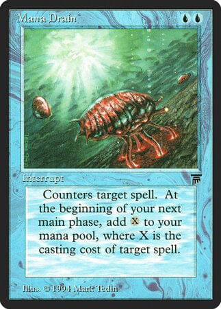 Mana Drain [Legends] MTG Single Magic: The Gathering  | Multizone: Comics And Games