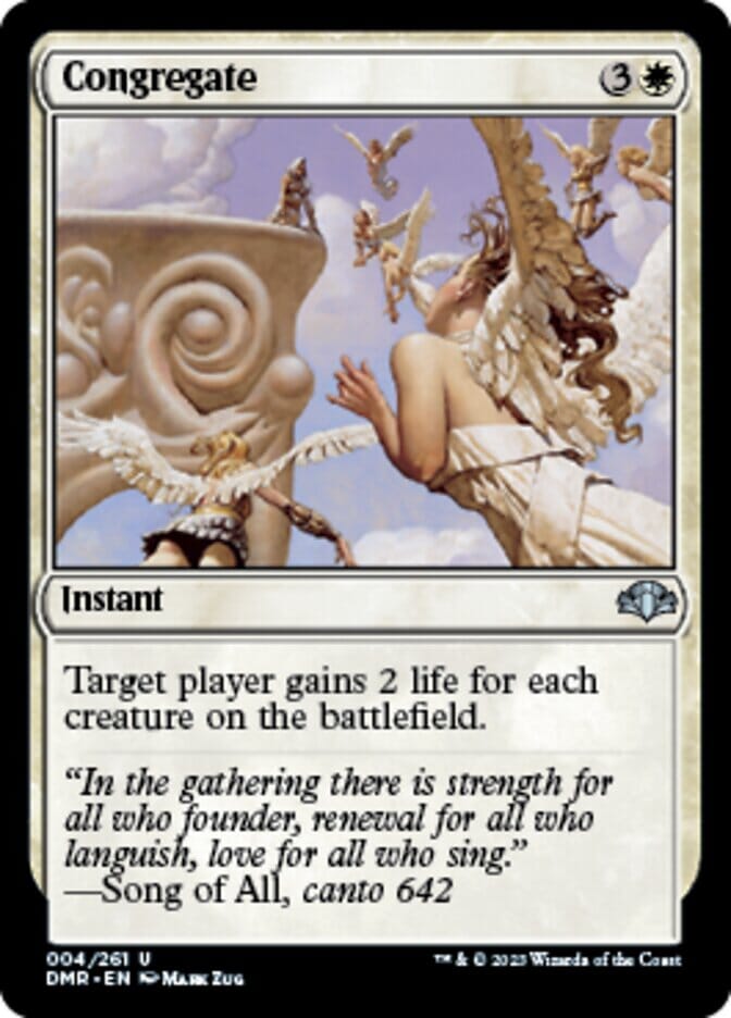 Congregate [Dominaria Remastered] MTG Single Magic: The Gathering  | Multizone: Comics And Games