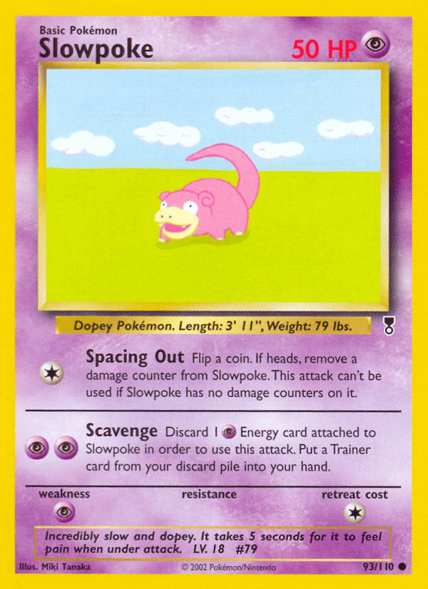 Slowpoke (93/110) [Legendary Collection] Pokemon Single Pokémon  | Multizone: Comics And Games