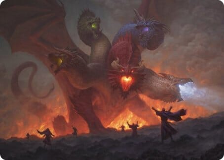 Tiamat Art Card [Dungeons & Dragons: Adventures in the Forgotten Realms Art Series] MTG Single Magic: The Gathering  | Multizone: Comics And Games
