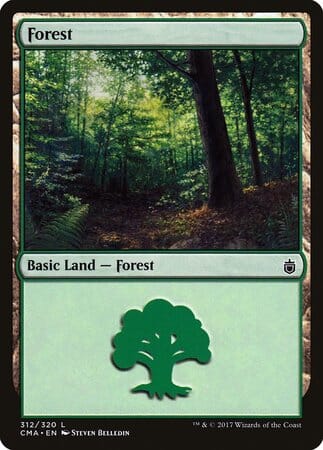Forest (312) [Commander Anthology] MTG Single Magic: The Gathering  | Multizone: Comics And Games