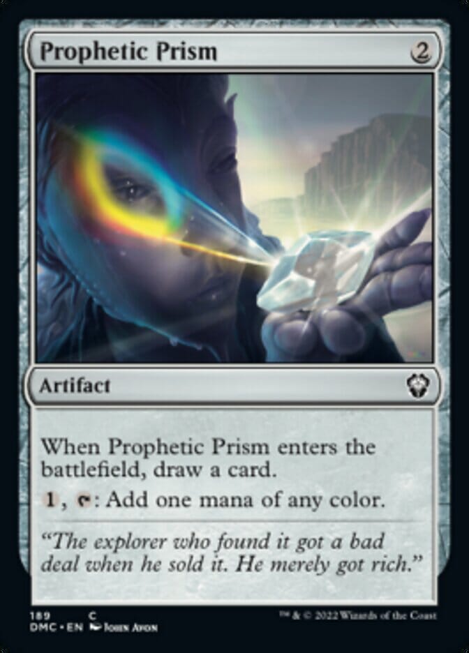 Prophetic Prism [Dominaria United Commander] MTG Single Magic: The Gathering  | Multizone: Comics And Games