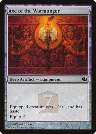 Axe of the Warmonger [Journey into Nyx Hero's Path] MTG Single Magic: The Gathering  | Multizone: Comics And Games