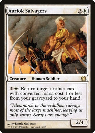 Auriok Salvagers [Modern Masters] MTG Single Magic: The Gathering  | Multizone: Comics And Games