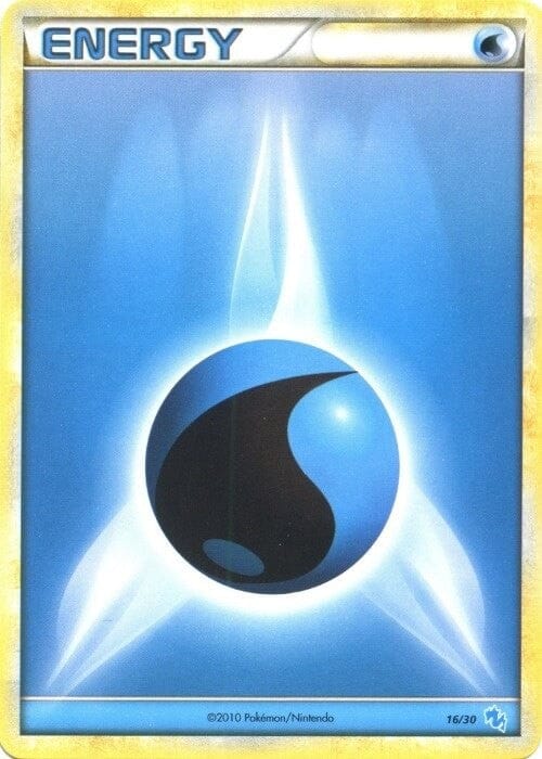 Water Energy (16/30) [HeartGold & SoulSilver: Trainer Kit - Gyarados] Pokemon Single Pokémon  | Multizone: Comics And Games