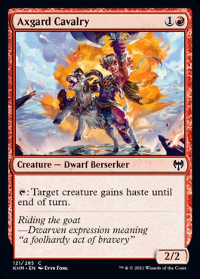 Axgard Cavalry [Kaldheim] MTG Single Magic: The Gathering  | Multizone: Comics And Games