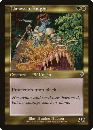 Llanowar Knight [Invasion] MTG Single Magic: The Gathering  | Multizone: Comics And Games