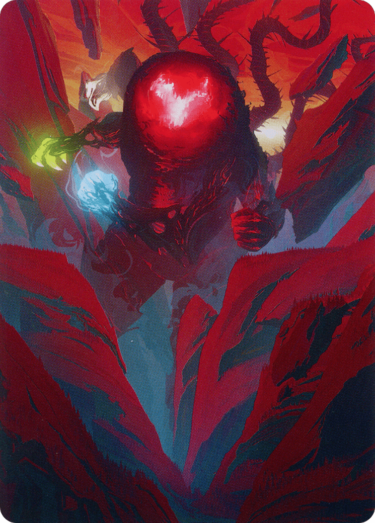 Omnath, Locus of All Art Card (62) [March of the Machine Art Series] MTG Single Magic: The Gathering  | Multizone: Comics And Games